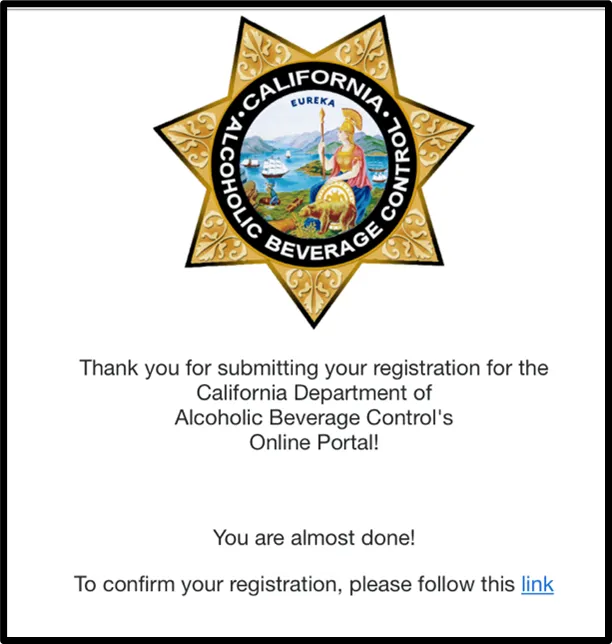 California RBS email response.